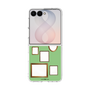 クリアケース［ Photo Frames - Light Green ］