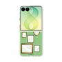 クリアケース［ Photo Frames - Light Green ］