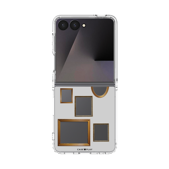 クリアケース［ Photo Frames - Light Gray ］