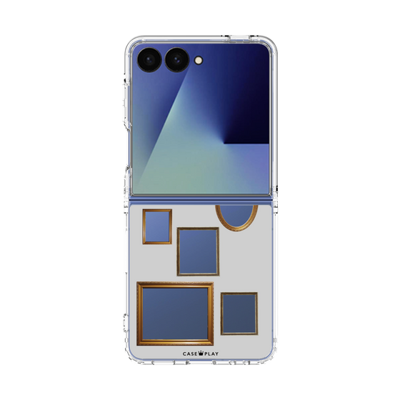 クリアケース［ Photo Frames - Light Gray ］