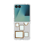 クリアケース［ Photo Frames - Light Gray ］