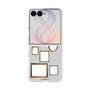 クリアケース［ Photo Frames - Light Gray ］