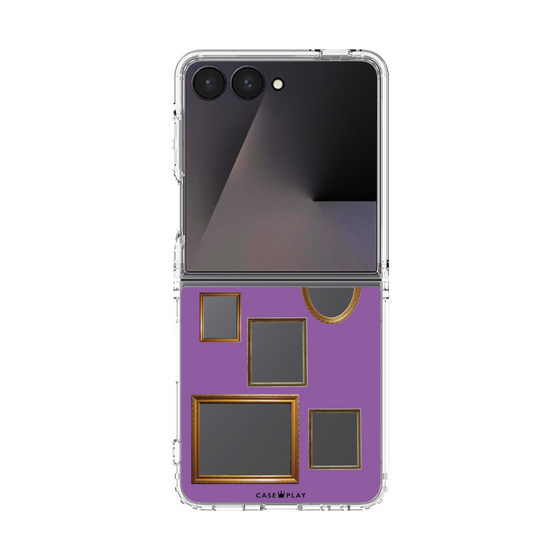 クリアケース［ Photo Frames - Purple ］