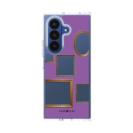 クリアケース［ Photo Frames - Purple ］
