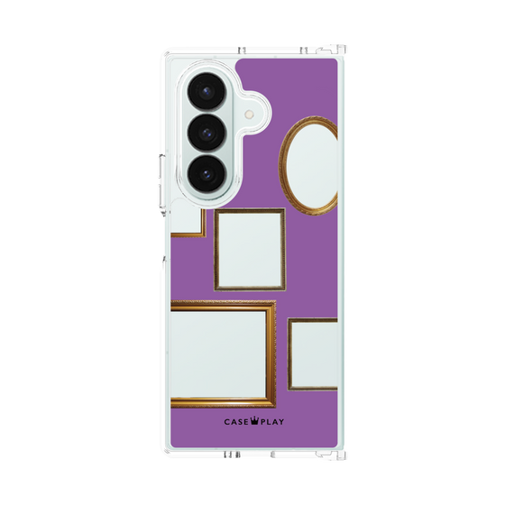 クリアケース［ Photo Frames - Purple ］