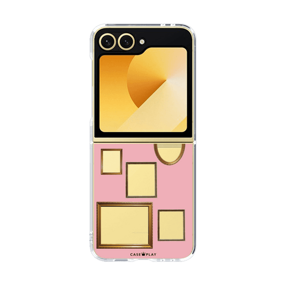 クリアケース［ Photo Frames - Pink ］