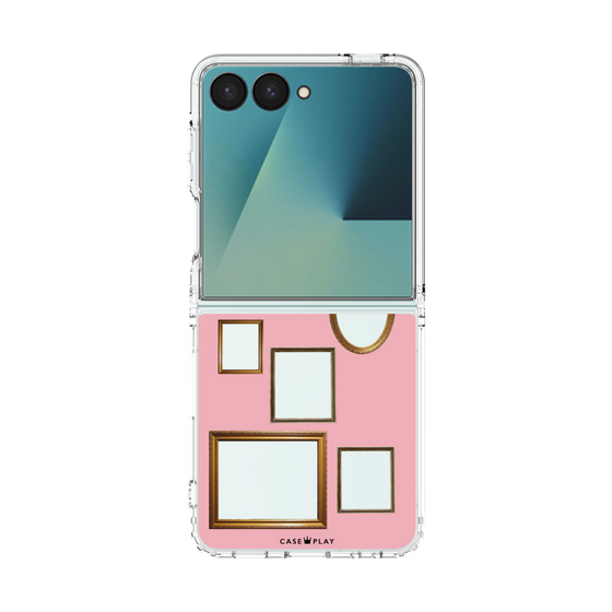 クリアケース［ Photo Frames - Pink ］