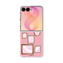 クリアケース［ Photo Frames - Pink ］