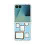 クリアケース［ Photo Frames - Light Blue ］