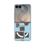 クリアケース［ Photo Frames - Light Blue ］