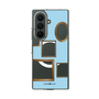クリアケース［ Photo Frames - Light Blue ］