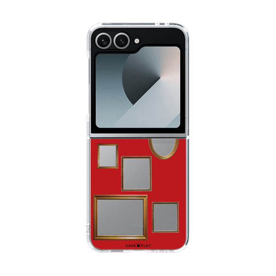 クリアケース［ Photo Frames - Red ］