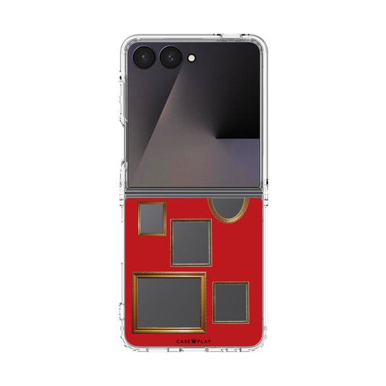 クリアケース［ Photo Frames - Red ］