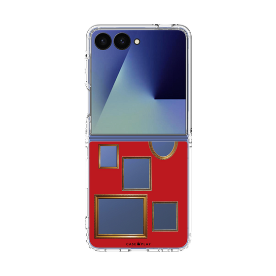 クリアケース［ Photo Frames - Red ］