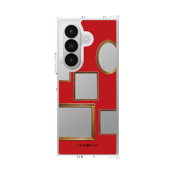 クリアケース［ Photo Frames - Red ］