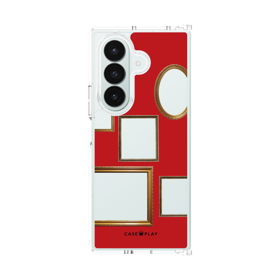 クリアケース［ Photo Frames - Red ］