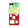 クリアケース［ Photo Frames - Red ］