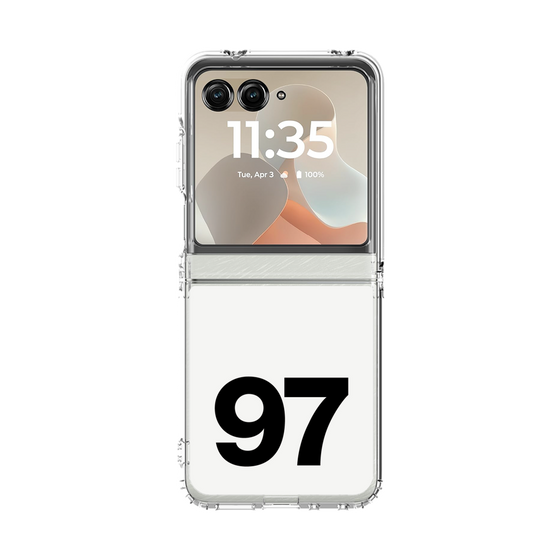 クリアケース［ No.97 - White ］