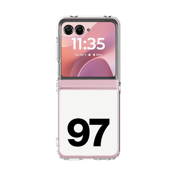 クリアケース［ No.97 - White ］