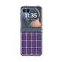 クリアケース［ Tartan Check - Purple ］