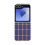 クリアケース［ Tartan Check - Purple ］