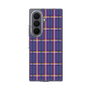 クリアケース［ Tartan Check - Purple ］
