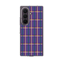 クリアケース［ Tartan Check - Purple ］