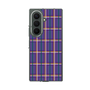 クリアケース［ Tartan Check - Purple ］