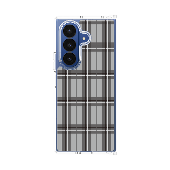 クリアケース［ Tartan Check - Gray ］