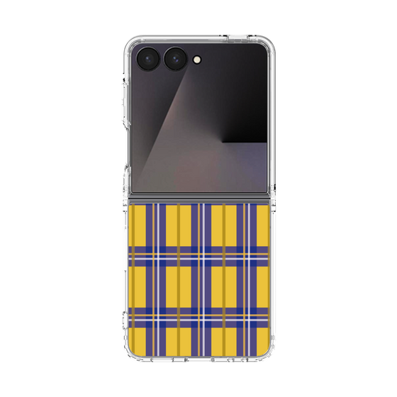 クリアケース［ Tartan Check - Yellow ］