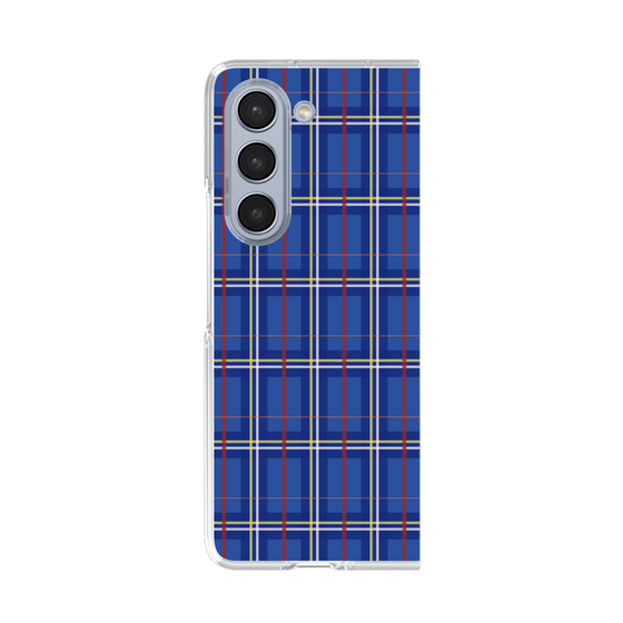 クリアケース［ Tartan Check - Blue ］