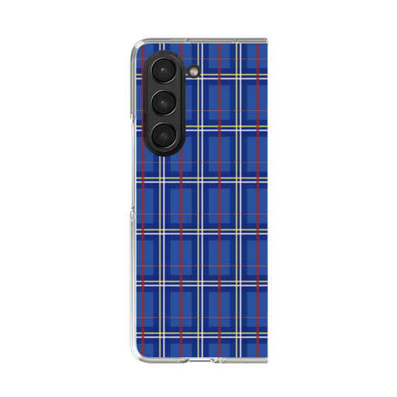 クリアケース［ Tartan Check - Blue ］