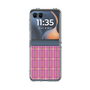 クリアケース［ Tartan Check - Pink ］