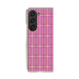 クリアケース［ Tartan Check - Pink ］