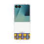 クリアケース［ CASEPLAY Tartan Check - Yellow ］
