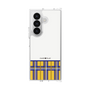 クリアケース［ CASEPLAY Tartan Check - Yellow ］