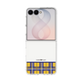 クリアケース［ CASEPLAY Tartan Check - Yellow ］