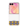 クリアケース［ CASEPLAY Tartan Check - Yellow ］