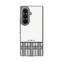 クリアケース［ CASEPLAY Tartan Check - Gray ］