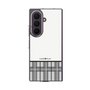 クリアケース［ CASEPLAY Tartan Check - Gray ］