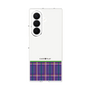 クリアケース［ CASEPLAY Tartan Check - Purple ］