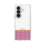 クリアケース［ CASEPLAY Tartan Check - Pink ］