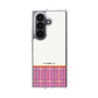 クリアケース［ CASEPLAY Tartan Check - Pink ］