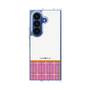 クリアケース［ CASEPLAY Tartan Check - Pink ］
