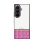 クリアケース［ CASEPLAY Tartan Check - Pink ］