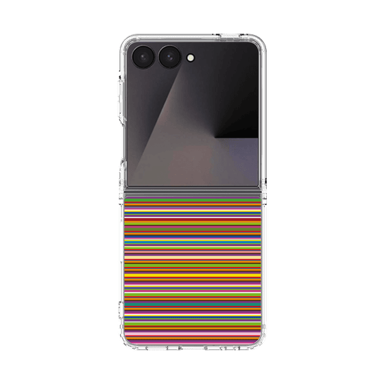 クリアケース［ Colorful Boader ］