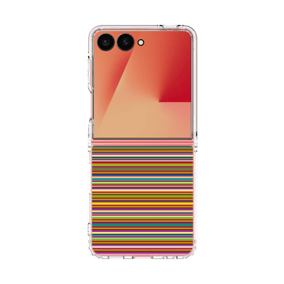 クリアケース［ Colorful Boader ］