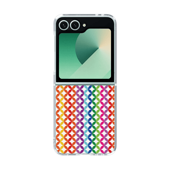 クリアケース［ 七宝柄 ］