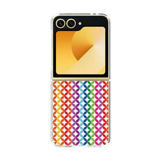 クリアケース［ 七宝柄 ］