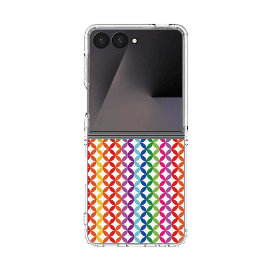 クリアケース［ 七宝柄 ］